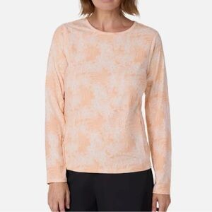 Hang Ten Soft Coral Long Sleeve Women's Top